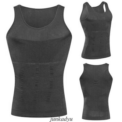 

Mens Ultra Lift Body Slimming Shaper For Men Chest Compression Shaper Vest Top