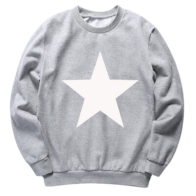 

Toponeto Mens Fashion Winter Solid Printed Long-sleeved Hooded SweatShirt Halloween Tops