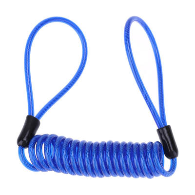 

12M Anti Theft Bicycle Lock Rope Helmet Wire Scooter Disc Spring Wire Lock