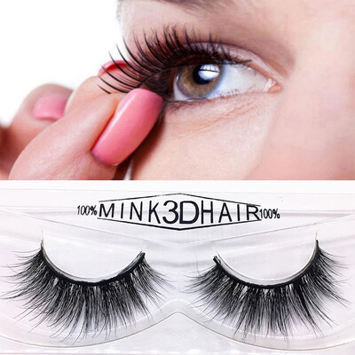 

〖Follure〗1 Pair Luxury 3D False Lashes Fluffy Strip Eyelashes Long Natural Party