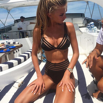 

Women Bandage Bikini Set Push-up Padded Bra Swimwear Swimsuit Bathing Suit