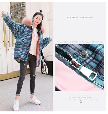 

The 2018 new winter loose cotton-padded female fashion sister cotton-padded jacket trend of the long Korean version of joker
