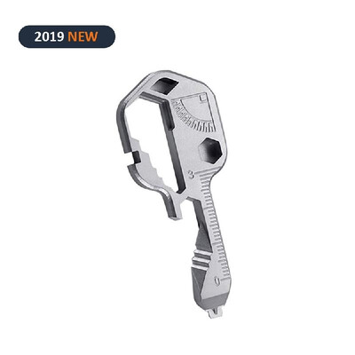 

Key Tool Utility Multi Function Keychain Outdoor Survival Home Repair Screwdriver Hex Bit Driver Bottle Opener Drill Drive Cut Wir