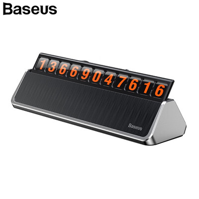 

Baseus Car Parking Phone Number Holder Temporary Car Parking Card Auto accessories for All Car Use