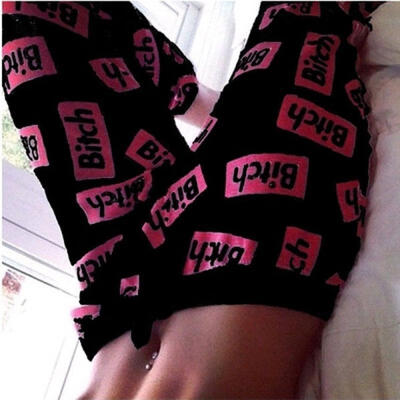 

Womens Fashion Stretch High Waist Jogger Leggings Loose Casual Pants Trousers