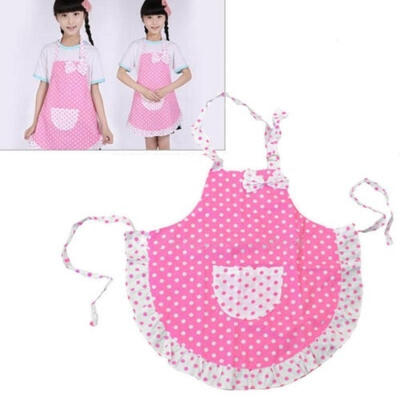 

New Children Kids Plain Apron Kitchen Cooking Baking Painting Cooking Apron Cute