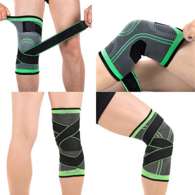 

3D Weaving Sport Pressurization Knee Pad Support Brace Injury Pressure Protect