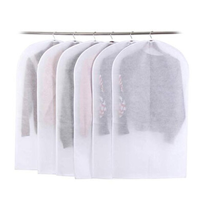 

6Pcs Garment Suit Dress Jacket Clothes Coat Dustproof Cover Protector Travel Supplies