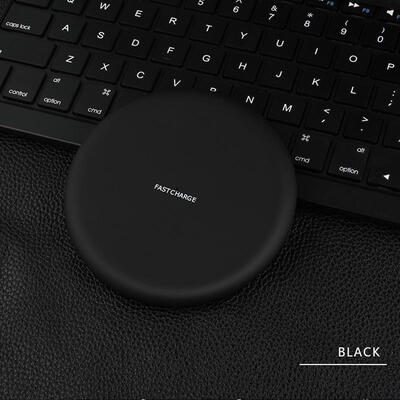 

New Samsung Apple Iphonex Mobile Phone High Power 9V Fast Charge Imitation Metal Qi Ultra-thin Wireless Charger