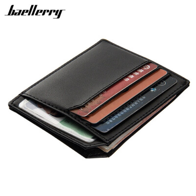 

Baellerry PU Leather Convenient ID Pocket Card Holder