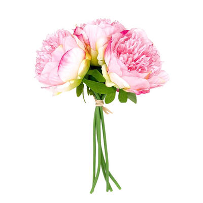 

Artificial Silk Flowers Peony Small Bouquet Simulation Fake Flower Floral