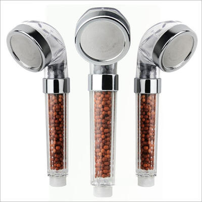 

Super High Pressure Boosting Low Bath Shower Head Water Saving Health Filter