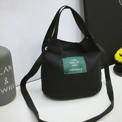 

New Ladies&39 Student Literary Canvas Bag Versatile Shoulder Bag Handbag Bag