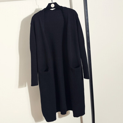 

Autumnwinter 2018 sweater jacket womens long&loose Korean version sweater with long sleeves&knitted cardigan