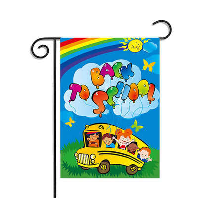 

DIY Flag Decoration Back to School Flags Double-sided Printing Waterproof Sunscreen Garden Flag-Back to School 1772x1181