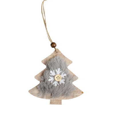 

Tailored Snowflake Wood Embellishments Rustic Christmas Tree Hanging Ornament Decor