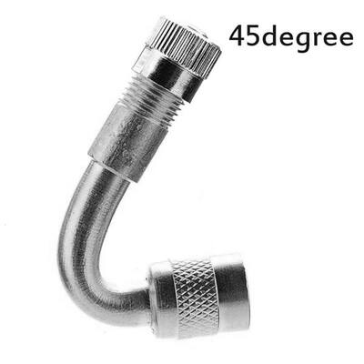 

1pcs Car Motorcycle Metal Tire Valve Stem Extension with 45 90 135 Degree Adaptor for motorcycle automobile Electric vehicles