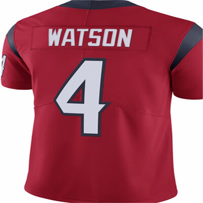 

Houston Texan 4 Deshaun Watson 99 JJ Watt Jersey Mens 90 Jadeveon Clowney 32 Tyrann Mathieu Football Jerseys