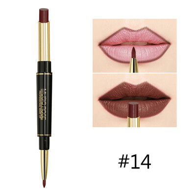 

12 Color Double Head Velvet Lips Pigment Lipstick Matte Lipstick Cosmetic Waterproof Long Lasting Moisturizing Makeup