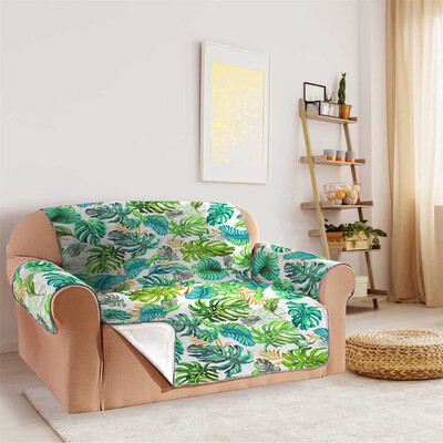 

Gobestart Anti-Slip Quilted Sofa Couch Cover Chair Pet Dog Kids Mat Furniture Protector