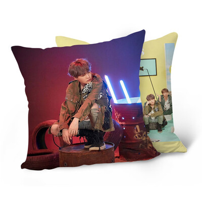 

Kpop BTS Bangtan Boys LOVE YOURSELF Answer Pillow Case Car Sofa Cushion Cover