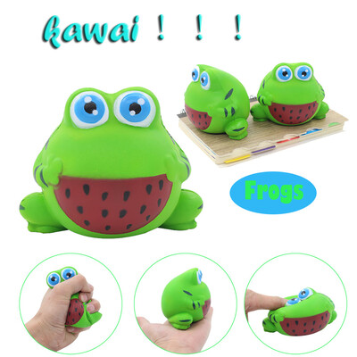 

YIWULASimulated Frogs Scented Charm Slow Rising Collection Stress Reliever Toys