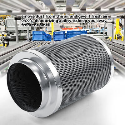 

Stainless steel Carbon Filters 8 Inch Hydroponics Keep Away Smell House Workshop Hydroponics Carbon Filters