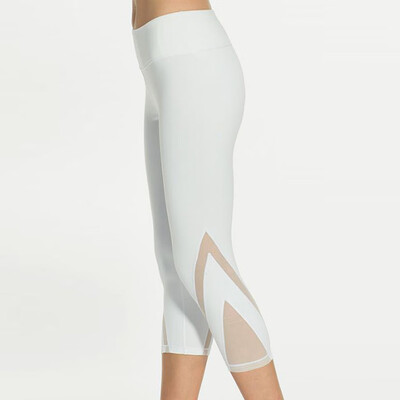 

Tailored Womens Net Yarn Fitness Hip-lifting Waist-stretching Running Yoga Pants