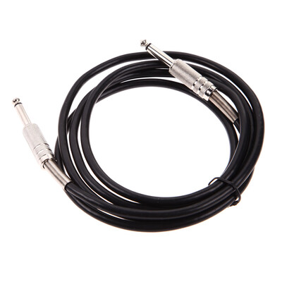 

635mm Male to Male Jack Audio Adapter Cable Wire Cord for Mixer Guitar