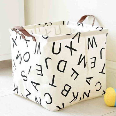

Waterproof Collapsible Storage Basket Hamper Childrens Toys Sundries Storage