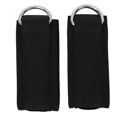 

Greensen 1 Pair Fitness Ankle Straps Double D-Ring Ankle Cuffs for Gym Training