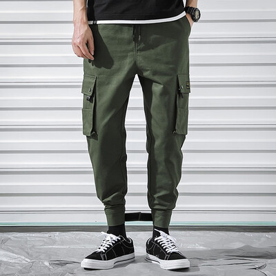 

Gobestart Mens Summer New Style Fashion Overalls Casual Pure Colour Comfortable Trousers