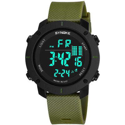 

SYNOKE Calendar Digital Watch Men WatchesWristwatch For Male