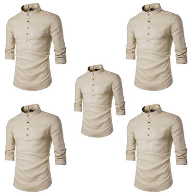 

Mens Slim Fit V Neck Long Sleeve Muscle Tee Shirts Casual T-shirt Tops Blouse