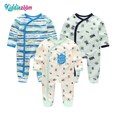 

3PCSLot Childlike novel 0-12M Cotton Baby Rompers Newborn Baby Boys Clothes Bodysuits Baby Girls Clothes Babywear Clothing Sets