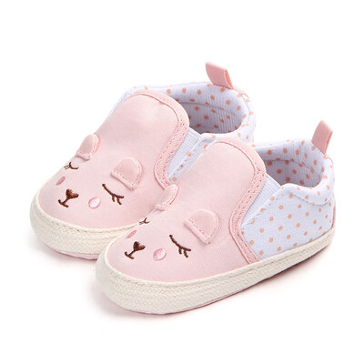 

Autumn Newborn Toddler Shoes New Baby Girl Cute Bunny Non-Slip Soft Bottom Shoes Children The First Walker