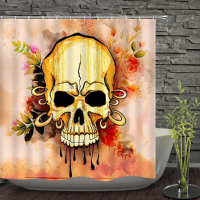 

Shower Curtain Decorative Bath Curtains Waterproof Polyester Fabric Anti-mildew Bathroom Curtains for Bathtub Showers