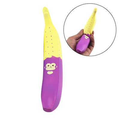 

Gotoamei Cartoon Monkey Banana Cute Spun Slow Rising Scented Stress Relief Toy