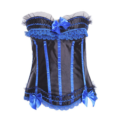

〖Follure〗Women Underbust Lace Bow Bandage Waist Trainer Corsets Shapewear Body Shaper