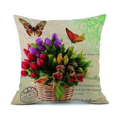 

〖Follure〗Sofa Bed Home Decoration Festival Pillow Case Cushion Cover