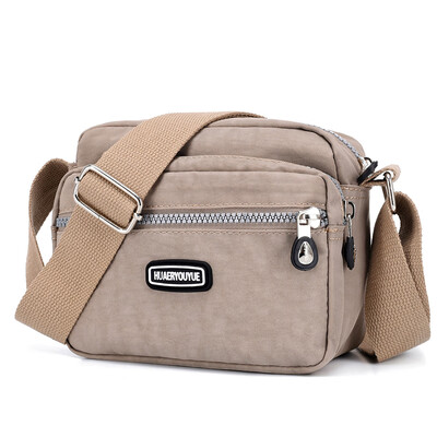 

Small cloth bag womens inclined backpack collection bag business bag messenger bag canvas Oxford cloth middle-aged&elderly wo