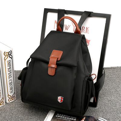 

College style new nylon backpack sewing thread explosion model backpack supply handbags
