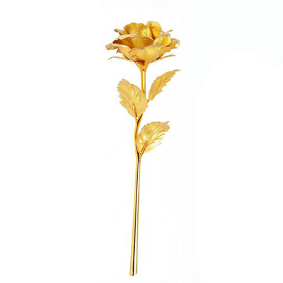 

Gobestart Mothers Day Decoration Gift Foil Plated Rose Gold Rose Lasting Forever