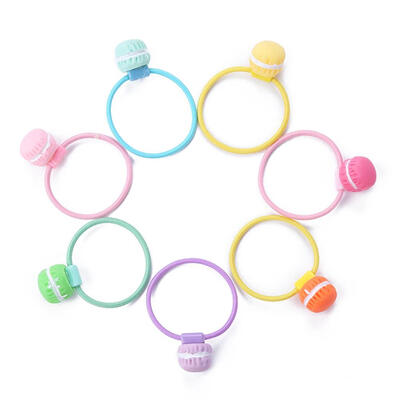 

Cartoon Elastic Candy Color Rubber Band for Children Adults Hair Accessory