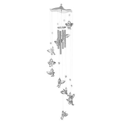 

Creative Antique Bells Wind Chimes Door Hanging Home Decor Silver