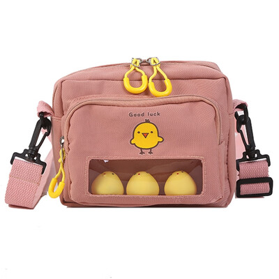 

Baggage ladiesbag fashion small slanting bag chicken bag piggy bag personality ugly sprouting cute ins nylon