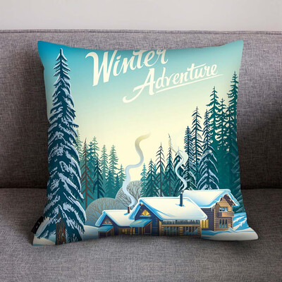 

Tailored Print Pillow Case Polyester Sofa Car Cushion Cover Home Decor
