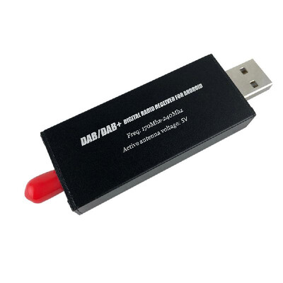 

DAB Receiver Car Auto Adapter Transmitter Antenna USB Stick DAB Digital Radio for Car Only for Countries that have DAB Signal