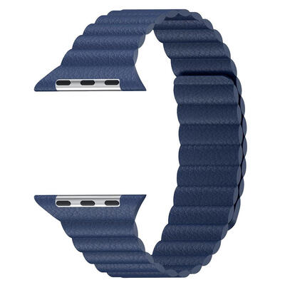 

Magnetic Leather Loop Watch Strap Bracelet Wrist Band for iWatch 1 2 3 42mm