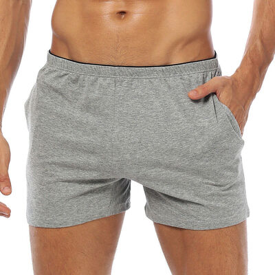 

Fashion Breathable Men Shorts Cotton Gym Sports Running Sleep Casual Short Pants